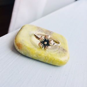 Sterling Silver Flower Ring